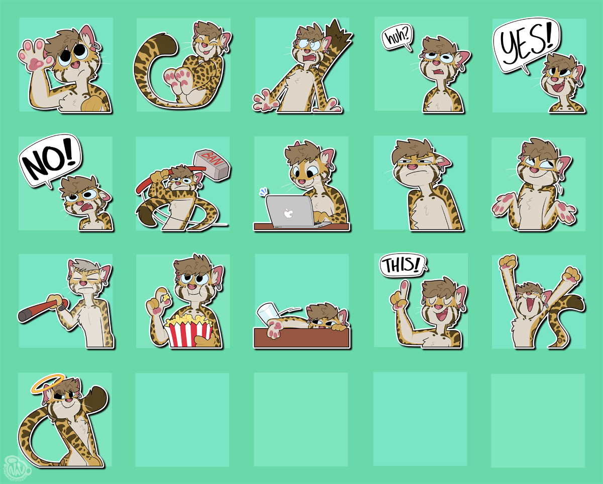 Nowandlater stickers